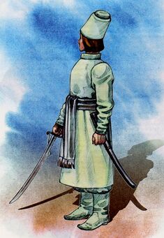Стрелец роты почётного караула БНР, 1917 - 1918.jpg