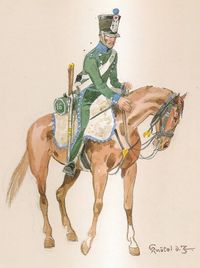 16th Chasseurs a Cheval Regiment, Chasseur, 1812.jpg
