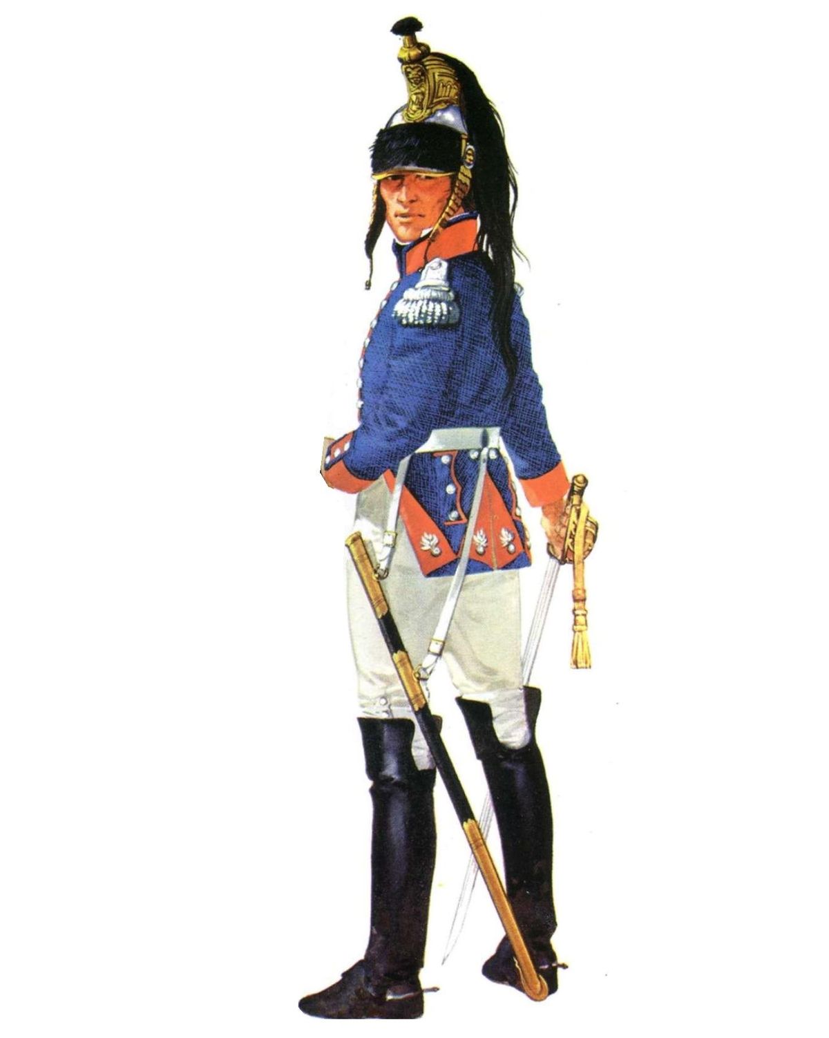 Униформа французских моряков 1804