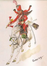 8th Hussar Regiment, Trumpeter, 1812.jpg