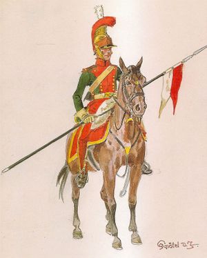 6th Lancer Regiment, Lancer, 1814-15.jpg
