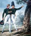 Драгунские офицеры в рабочей форме, 1810.jpg