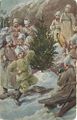 Русские солдаты празднуют Рождество, Первая мировая война.jpg
