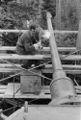 Восстоновление ствола на танке Тигр 213, 1950-е гг.jpg
