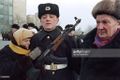 Служащий военно-морского флота СССР приносит присягу независимой Украине, январь 1992 г..jpg