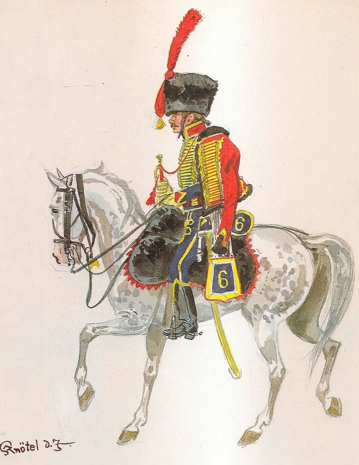 Гусары Наполеона униформа