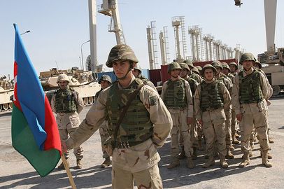 Azerbaijani soldiers in Iraq 06.jpg