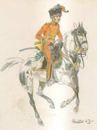 20th Chasseurs a Cheval Regiment, Trumpeter, (no date).jpg
