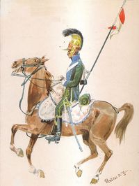 5th Lancer Regiment, Lancer, 1812.jpg