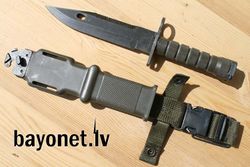 Штык-нож М9 образца 1984 г. к винтовке М16.