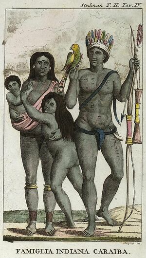 Carib indian family by John Gabriel Stedman.jpg