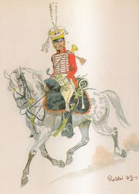 23rd Chasseurs a Cheval Regiment, Trumpeter, 1811.jpg
