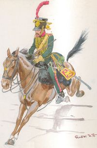 The Duke of Arenbergs Light Horse, Chasseur, 1807.jpg