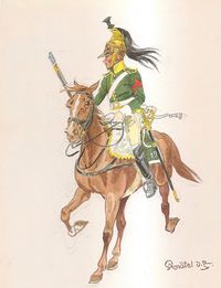19th Dragoon Regiment, Dragoon, Service In Spain, 1810.jpg