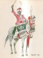 7th Chasseurs a Cheval Regiment, Kettledrummer, 1809.jpg