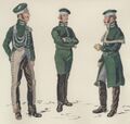 Миланская рота 1812 Генри Буасселье офицеры в повседневной рабочей одежде.jpg