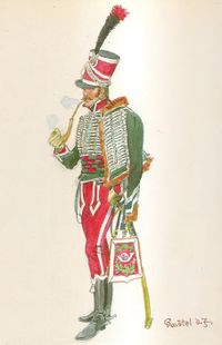 12th Chasseurs a Cheval Regiment, Serjeant, 1803.jpg