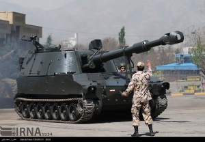 Hoveyzeh 155mm tracked self-propelled howitzer Iran Iranian army defense industry military technology 001.jpg