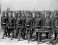 Turkish soldiers of the 1st infantry regiment of the Imperial Guard in service to H.M. Sultan Abdul Hamid II.jpg