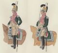 Миланская рота 1812 Генри Буасселье капитан-командир и лейтенант.jpg