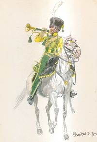 5th Chasseurs a Cheval Regiment, Trumpeter, 1805-06.jpg