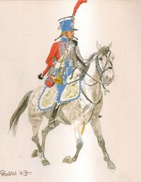 10th Hussar Regiment, Trumpeter, 1807.jpg