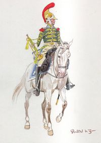 Carabiniers à Cheval, Trumpeter, 1812.jpg