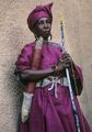 Guerrier Touareg femme gardienne du Sultan d'Agadez Une inheirited position sur le côté femelle de la Culture touareg au Niger.jpg