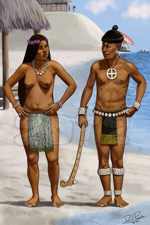 Illustration of a Calusa man and woman of Florida.jpg