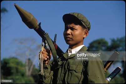 Флаг Красных Кхмеров Фото