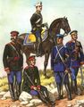 Чины полуэскадрона Гвардейский отряд почётного конвоя, 1877..jpg