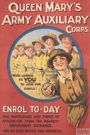 Вспомогательный армейский корпус Королевы Мэри плакат.jpg