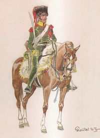 6th Chasseurs a Cheval Regiment, Elite Company, 1814-15.jpg