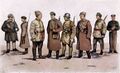 Estonian soldier types during the Estonian War of Independence by O. Sädek.jpg