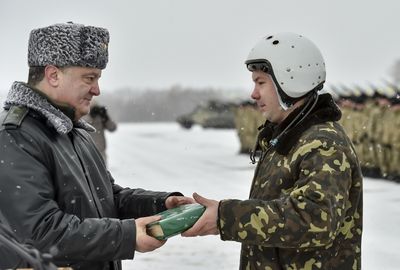 Рабочая поездка Президента в Житомирскую область, 5 января 2015 года2.jpg