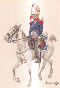 12th Cavalerie Regiment, Trumpeter, 1802.jpg
