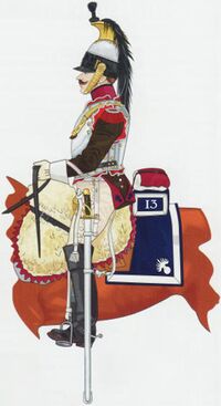 13-й кирасисркий полк старший сержант в испании 1812.jpg