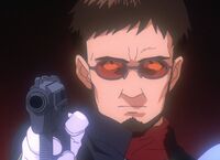 Гэндо Икари с пистолетом CZ 75B.jpg