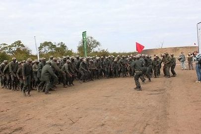 The singing and chanting by rangers, calling for rhino poaching to stop. 3.JPG.jpg
