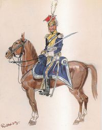 9th Lancer Regiment, Major, 1813.jpg