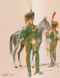 13th Chasseur a Cheval, Colonel, Comte de Montesquiou. 1810.jpg
