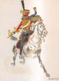 4th Hussar Regiment, Trumpet Major, 1807.jpg