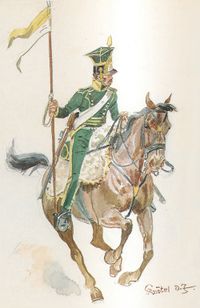 31st Chasseurs a Cheval Regiment, Chasseur, 1813.jpg