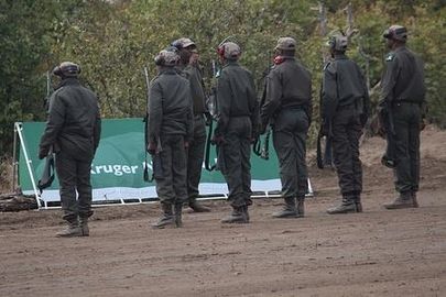 Nxanatseni North Rangers during the rifle range shooting.jpg