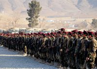 Afghan commandos stand in formation during the graduation of the 7th Commando Kandak.jpg
