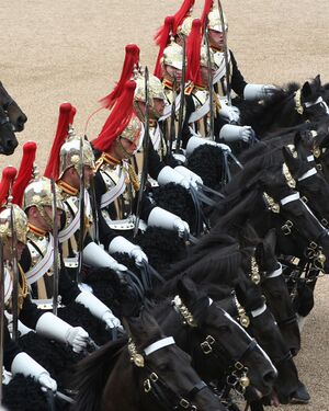 Cavalry Trooping the Colour, 16th June 2007.jpg