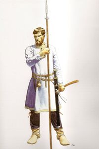 Хорватский пехотинец 9 века.jpg