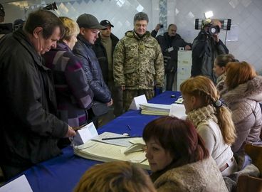 Президент в день выборов посетил Краматорск, 26 октября 2014 года3.jpg
