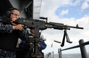 Flickr - Official U.S. Navy Imagery - A Sailor fires an M240B machine gun during a live-fire exercise..jpg