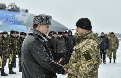 Рабочая поездка Президента в Житомирскую область, 5 января 2015 года3.jpg